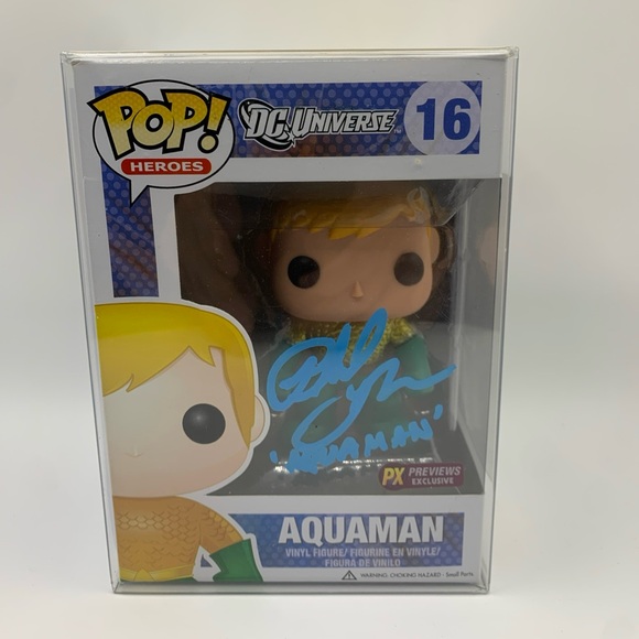 Funko Other - Funko Pop DC Universe "Aquaman" #16 Signed- Autograph
